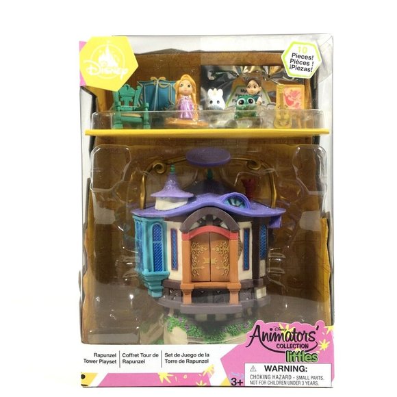 Disney Toys Disney Animators Collection Littles Rapunzel Tower